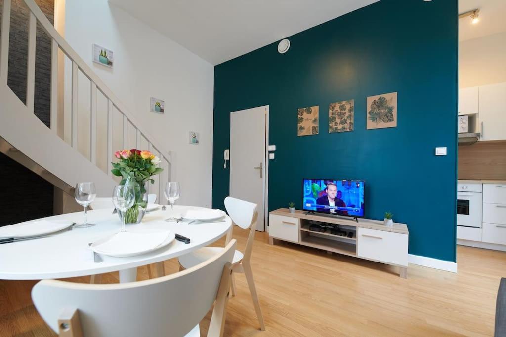 Le Duplex Horizon Travot Vue Splendide Et Central 숄레 외부 사진